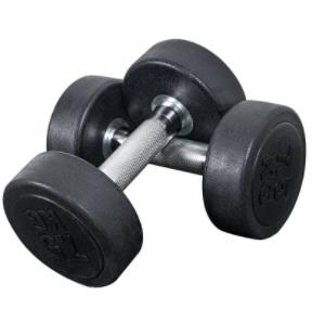 Round rubber Dumbbell