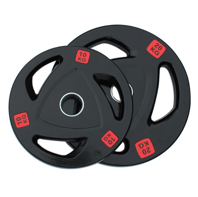 Tri Grip rubber coated 50 mm weight plate